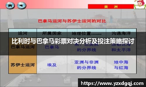 比利时与巴拿马彩票对决分析及投注策略探讨