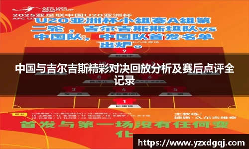中国与吉尔吉斯精彩对决回放分析及赛后点评全记录